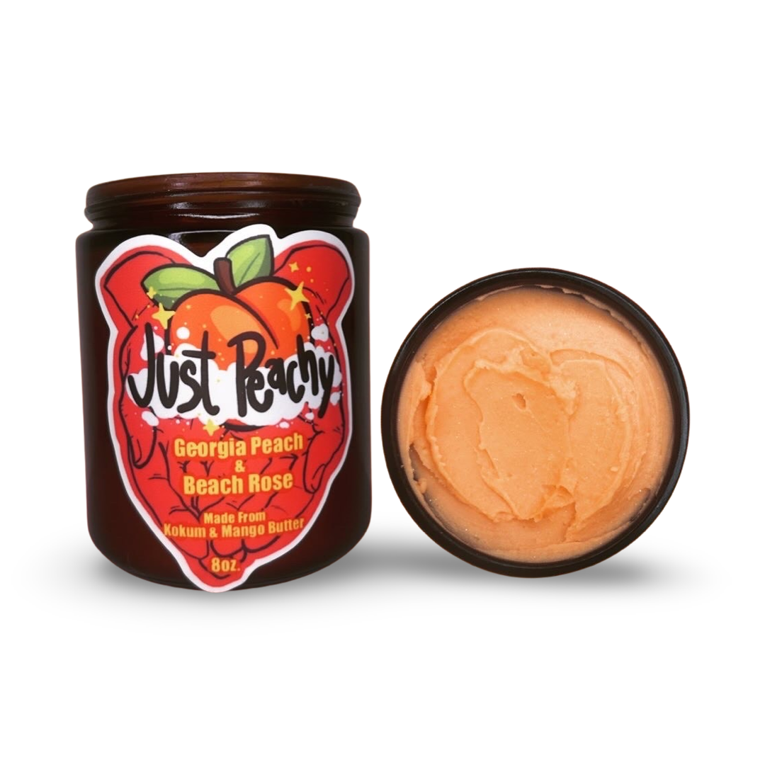 “Just Peachy” Body Butter- Georgia Peach & Beach Rose