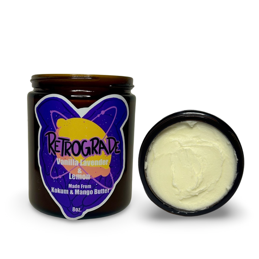 "Retrograde"Body Butter- Vanilla Lavender and Lemon