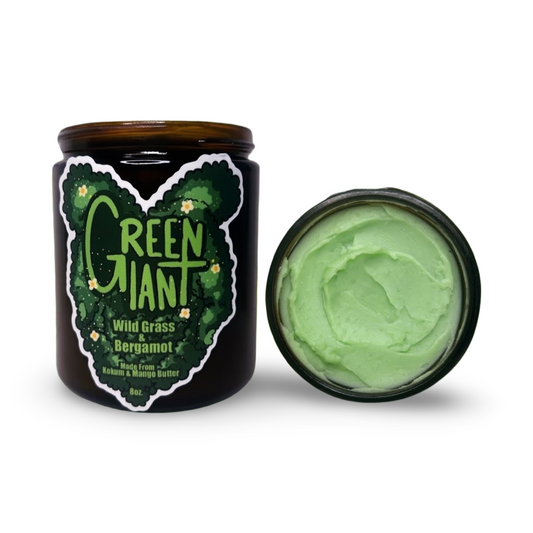 "Green Giant" Body Butter- Wildgrass & Bergamot