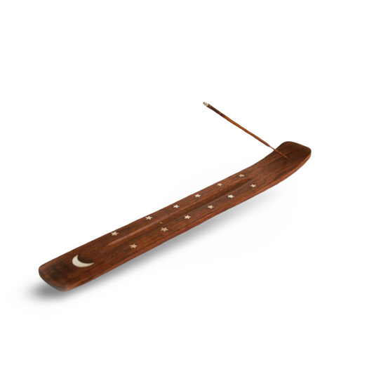 Moon Incense Stick Holder- 11” Incense Ash Catcher